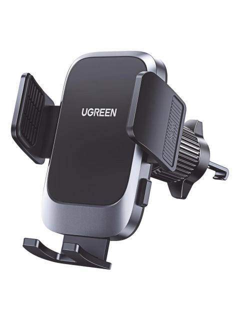 SOPORTE AUTOMOVIL RENDIJA VENTILACION ROTACION 360° UGREEN 15264 COLOR NEGRO