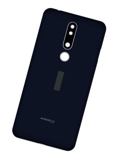 TAPA TRASERA COMPATIBLE CON NOKIA 3.1 PLUS AZUL MARINO