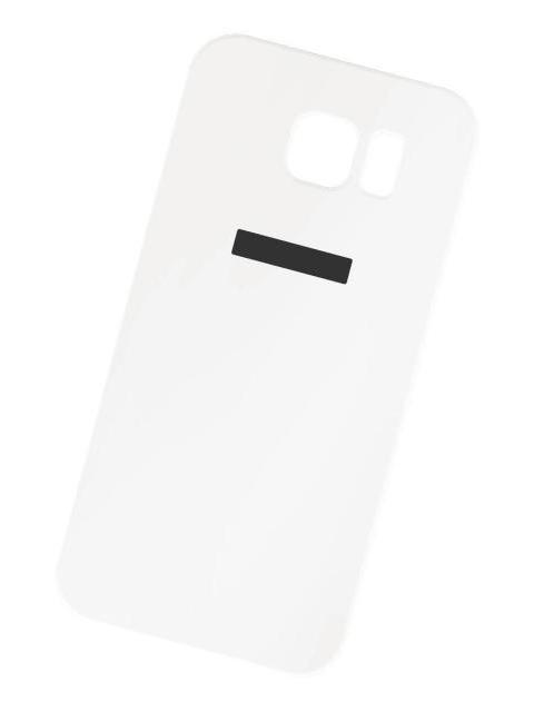 TAPA TRASERA SAM S6 EDGE G925 G9254A BACKOVER DE CRISTAL BLANCO