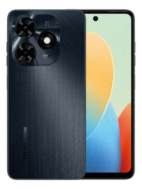 TECNO SPARK 20C DUAL SIM 256 GB NEGRO 4 GB (+4 GB) RAM