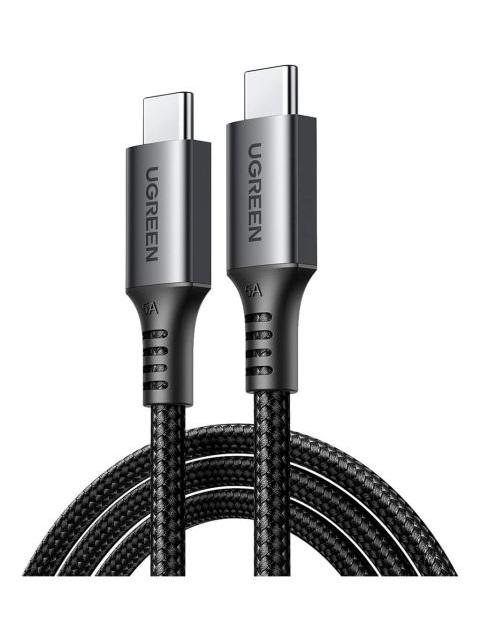 UGREEN 100W CABLE USB C A USB C 2 METROS PD CARGA RAPIDA 20V 5A CARGADOR USB TIPO C PD
