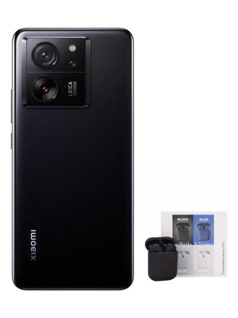 XIAOMI 13T DUAL 256GB 8RAM BLACK + AIR PODS GENERICOS