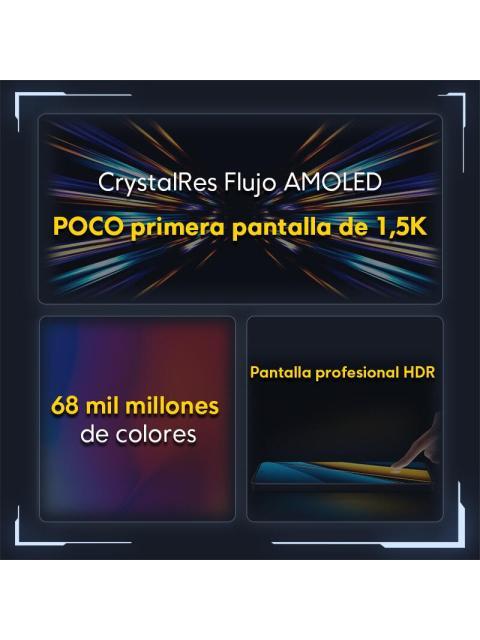 XIAOMI POCO POCO X6 5G DUAL SIM 256 GB NEGRO 8 GB RAM