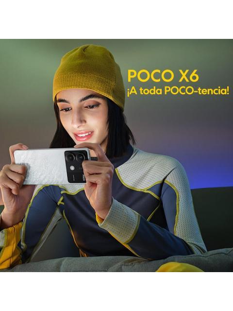 XIAOMI POCO POCO X6 5G DUAL SIM 256 GB NEGRO 8 GB RAM