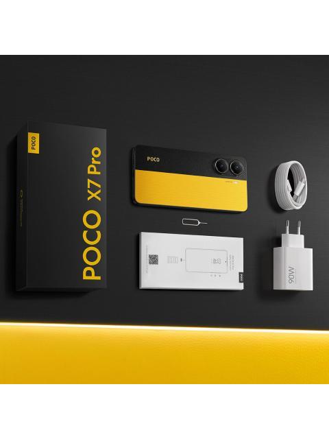 XIAOMI POCOPHONE POCO X7 PRO 5G DUAL SIM 8 GB RAM 256 GB ROM-AMARILLO