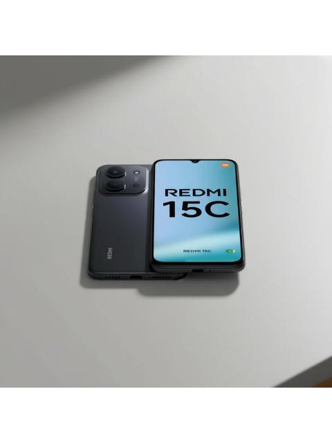 XIAOMI REDMI 15C 69 4G 128GB 4GB RAM HYPEROS CAMARA 50MPX - BLACK