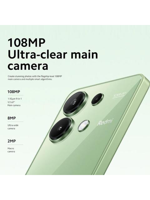 XIAOMI REDMI NOTE 13 4G DUAL SIM 128 GB VERDE 6 GB RAM