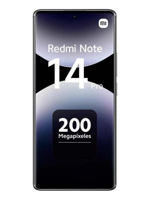 XIAOMI REDMI NOTE 14 PRO 4G NEGRO 256GB 8RAM 200MPX